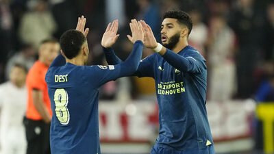 PSV 2-0'dan döndü!