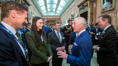 Didem Ciner, İngiltere Kralı 3. Charles ile görüştü