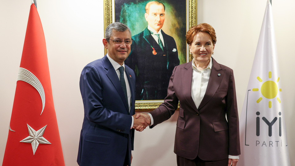 Özgür Özel ile Meral Akşener görüştü! İttifak değil işbirliği