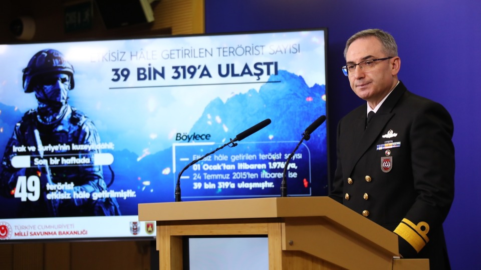 MSB: Bir haftada 49 terörist etkisiz hale getirildi