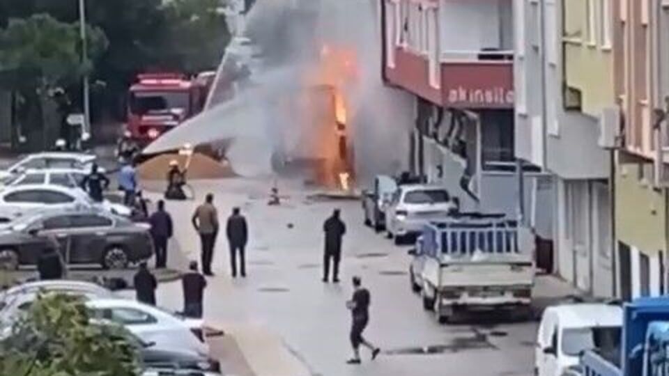 Bursa'da korku dolu anlar!