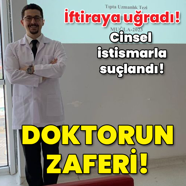 İftiraya uğradı! Cinsel istismarla suçlandı! Geçmiş olsun doktor!