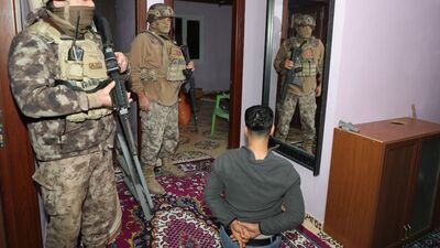 Mersin'de terör operasyonu