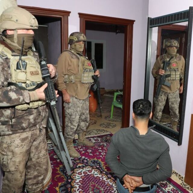 Mersin'de terör operasyonu