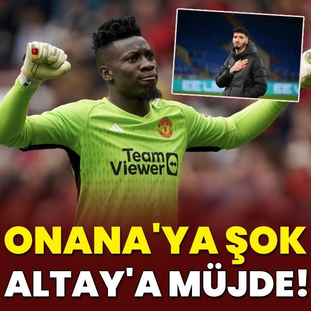 Onana için flaş iddia: Altay'a müjdeli haber!