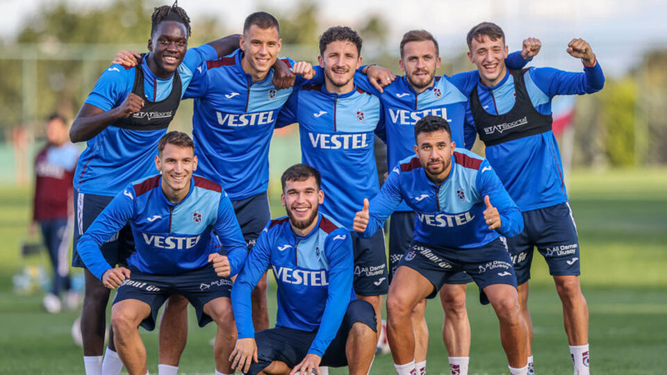 Trabzonspor, Kayserispor maçı hazırlıklarını sürdürdü