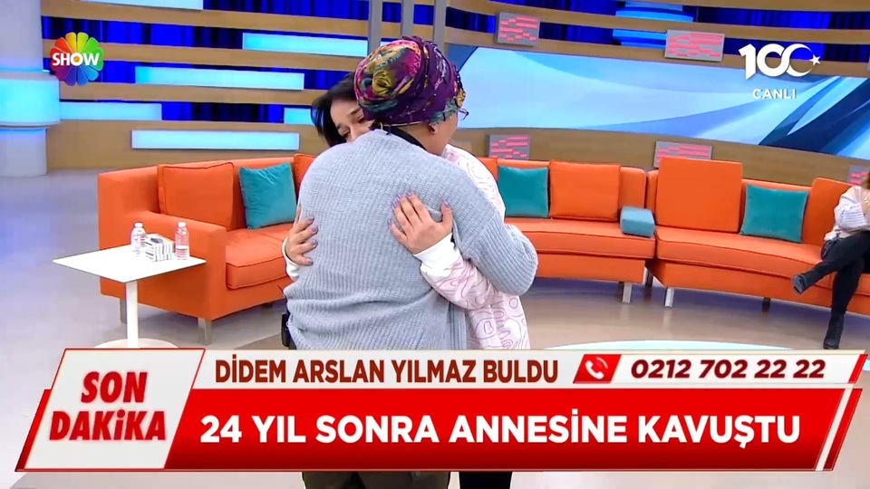 Didem Arslan Yılmaz 24 yıllık hasrete son verdi