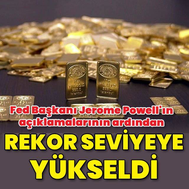 Altın fiyatları rekor seviyeyi gördü