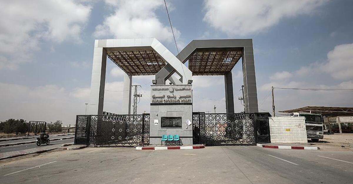 “Refah Sınır Kapısı’ndan yardım giroşi Engellendi” iddiasına yalanlama