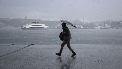 3 bölge için sağanak ve fırtına uyarısı