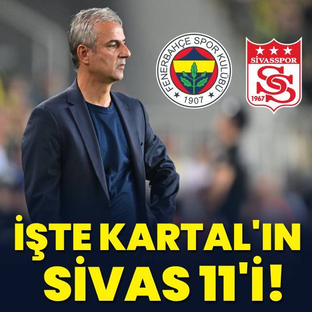 İşte İsmail Kartal'ın 11'i!