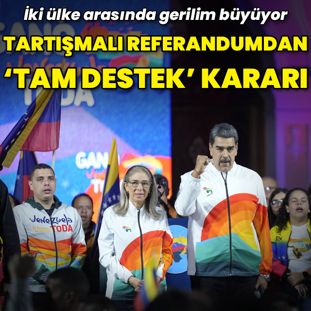 Venezuela'da ihtilaflı bölge için referandum