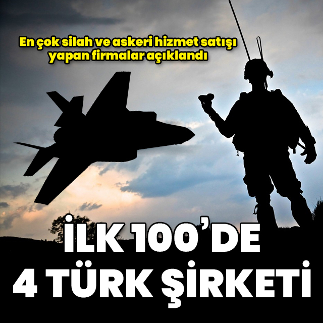 İlk 100'de 4 Türk firması