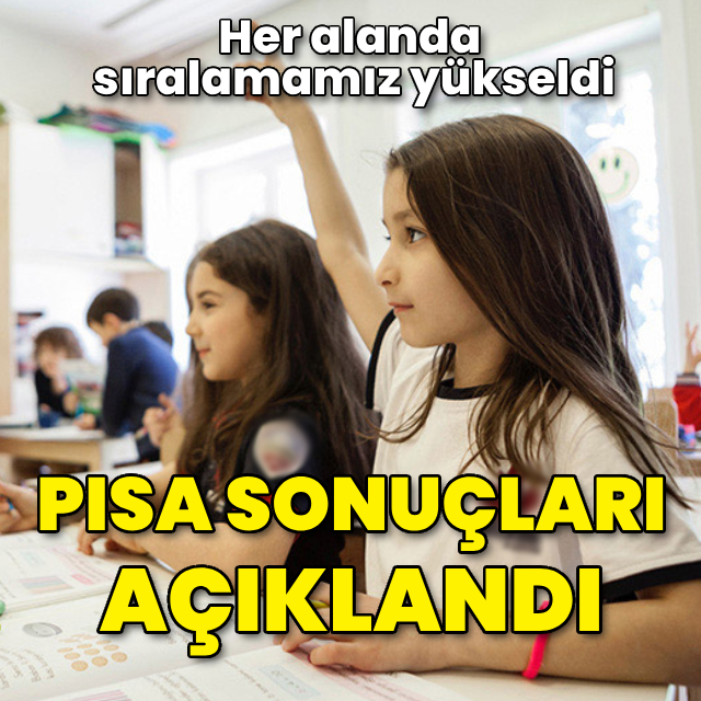 PISA sonuçları açıklandı