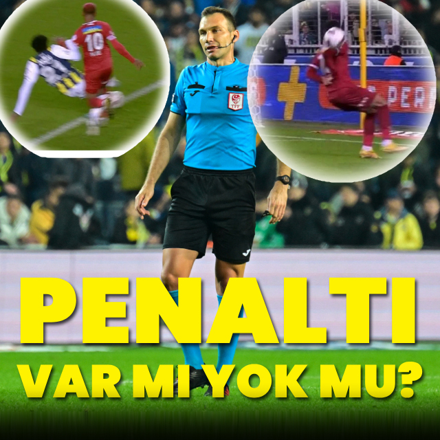 Penaltı var mı yok mu?