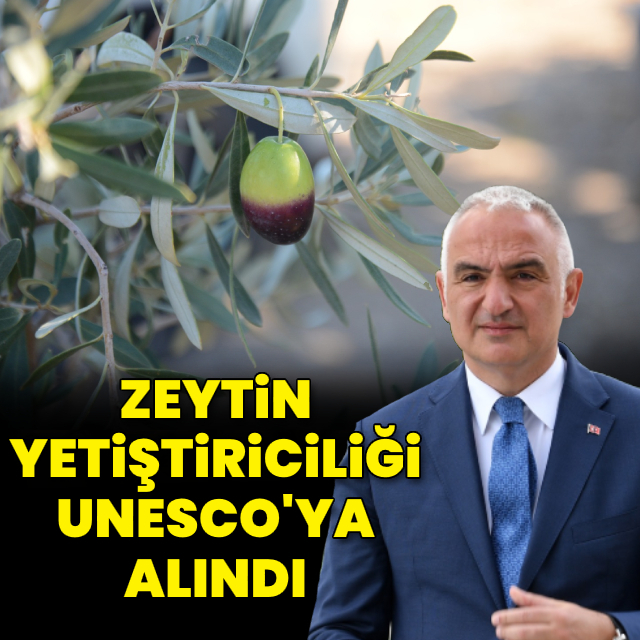 Zeytin yetiştiriciliği UNESCO'da