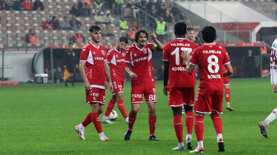 Samsunspor evinde kazandı turu kaptı