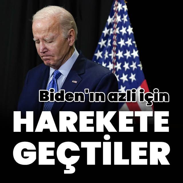 Cumhuriyetçiler, Biden'ın azli için harekete geçti