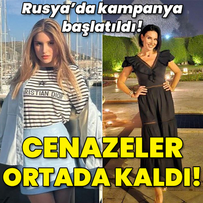 Rusya'da kampanya başlatıldı! Cenazeleri ortada kaldı!