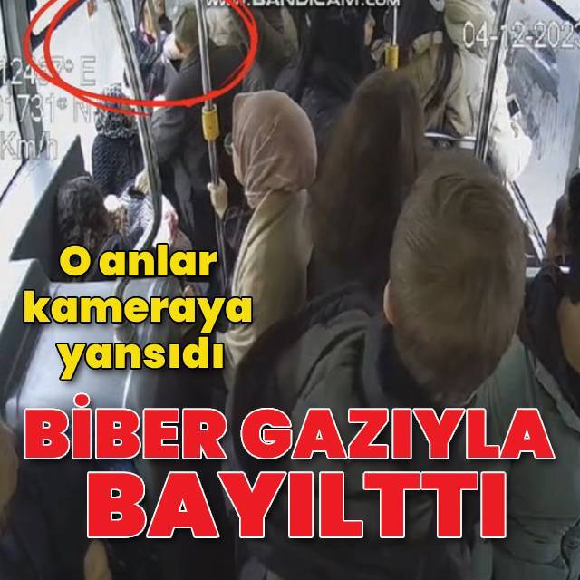Yer verme kavgası! Yüzüne biber gazı sıkıp bayılttı