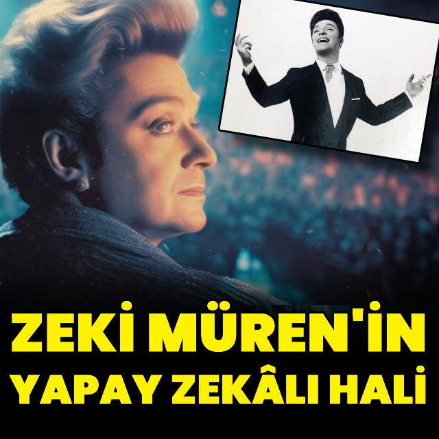 Zeki Müren'in yapay zekâ hali