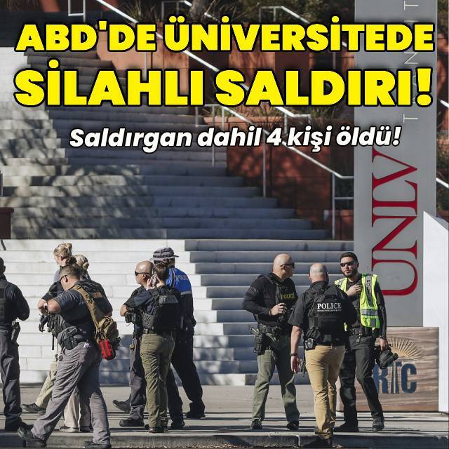 ABD'de üniversiteye silahlı saldırı!
