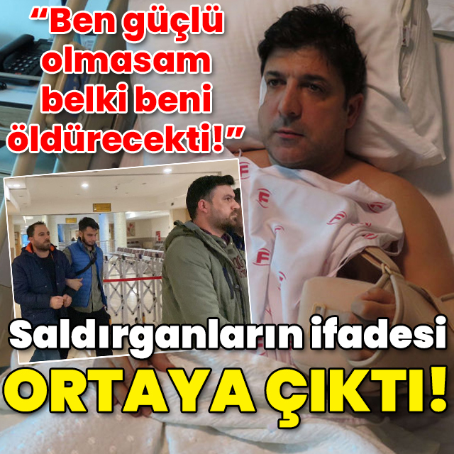 Oktay Derelioğlu ve eşine saldıranların ifadesi ortaya çıktı!