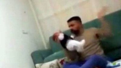 2 aylık bebeğini döven cani babanın cezası belli oldu
