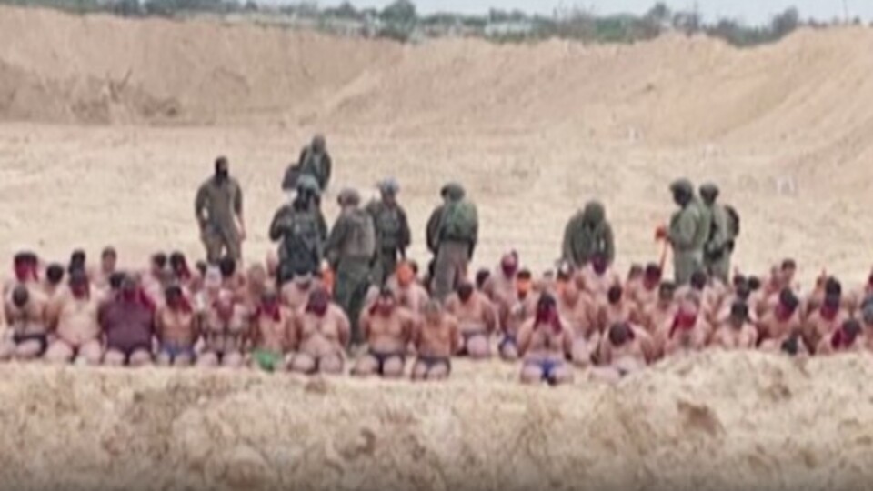 Gazze'de tepki çeken görüntüler