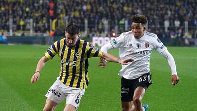 Beşiktaş'ın konuğu Fenerbahçe