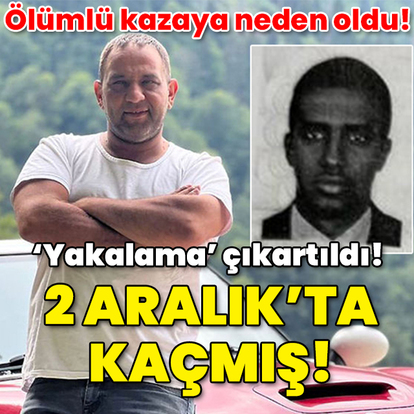 Ölümlü kazadan sonra yurt dışına çıkmış!