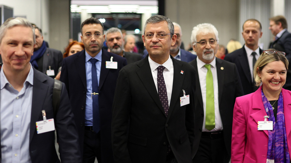 CHP Lideri Özgür Özel Berlin'de