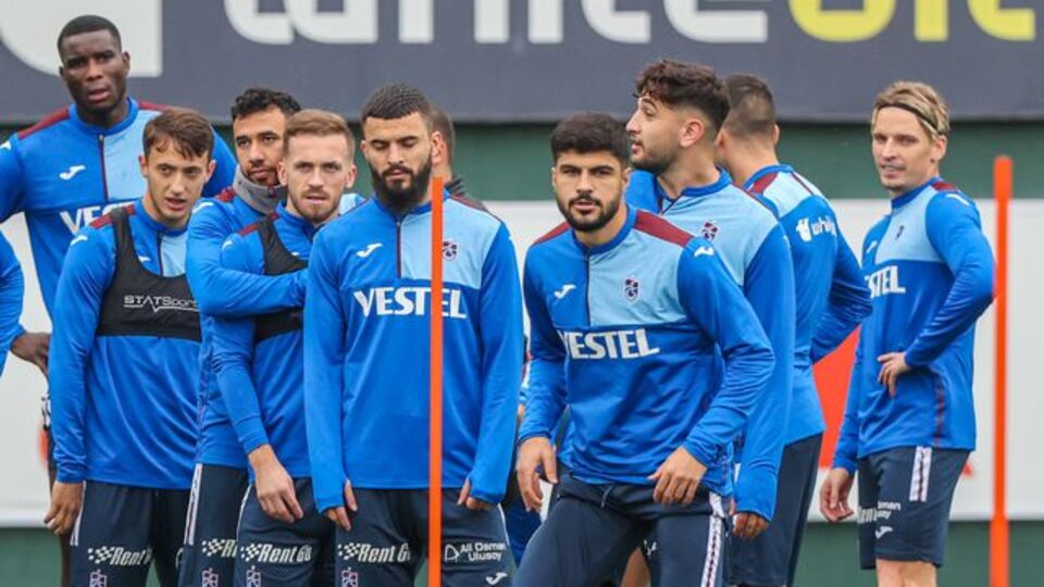Trabzonspor'un Gaziantep maçı kamp kadrosu belli oldu