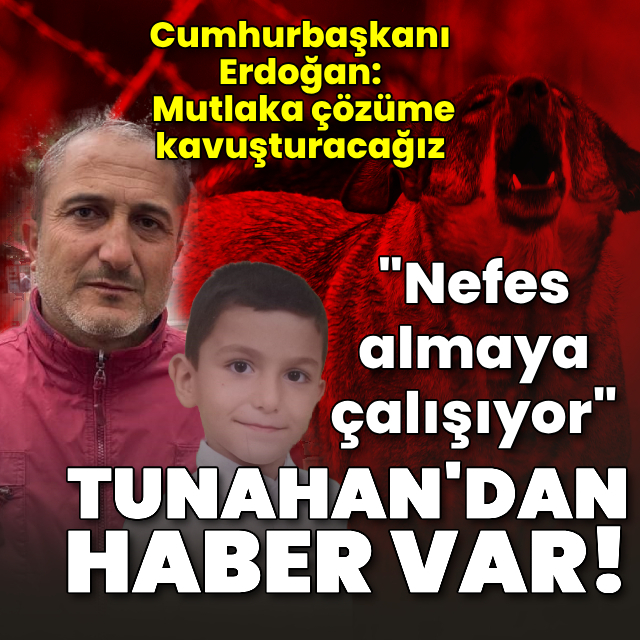 Köpeklerin saldırdığı Tunahan'dan iyi haber