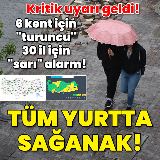 Meteoroloji'den peş peşe kritik uyarı!
