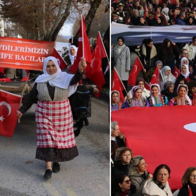 İlk Türk kadın mitingi 104. yılında