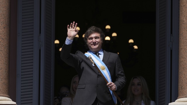Arjantin'in "Çılgın Javier'i" yemin etti