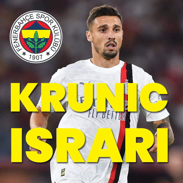 Fenerbahçe Rade Krunic için ısrarlı