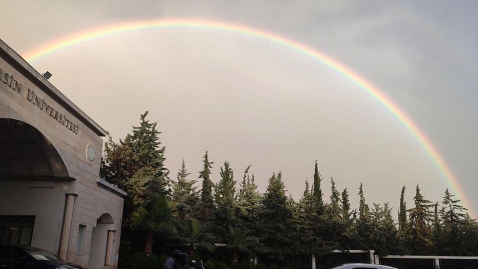 Yağmur sonrası gelen güzellik