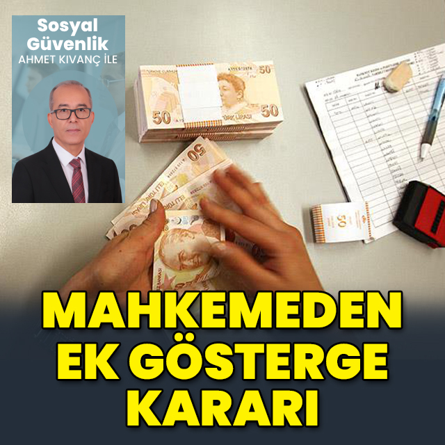Mahkemeden ek gösterge kararı