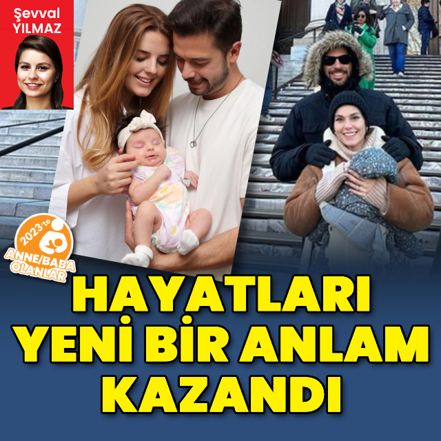 2023'te anne-baba olanlar