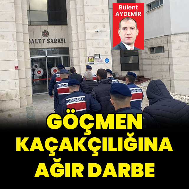 Göçmen kaçakçılığına ağır darbe
