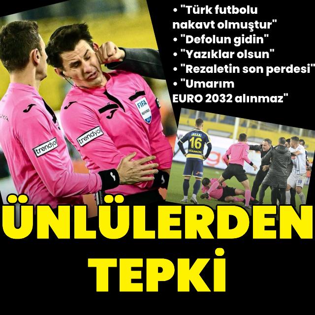 Ünlülerden tepki