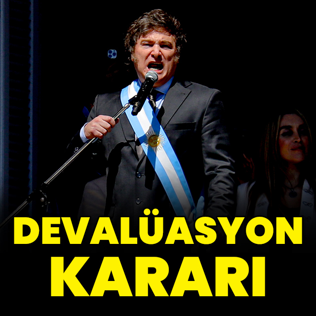 Arjantin'de devalüasyon kararı