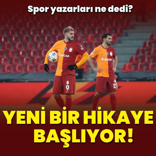 "Yeni bir hikaye başlıyor"