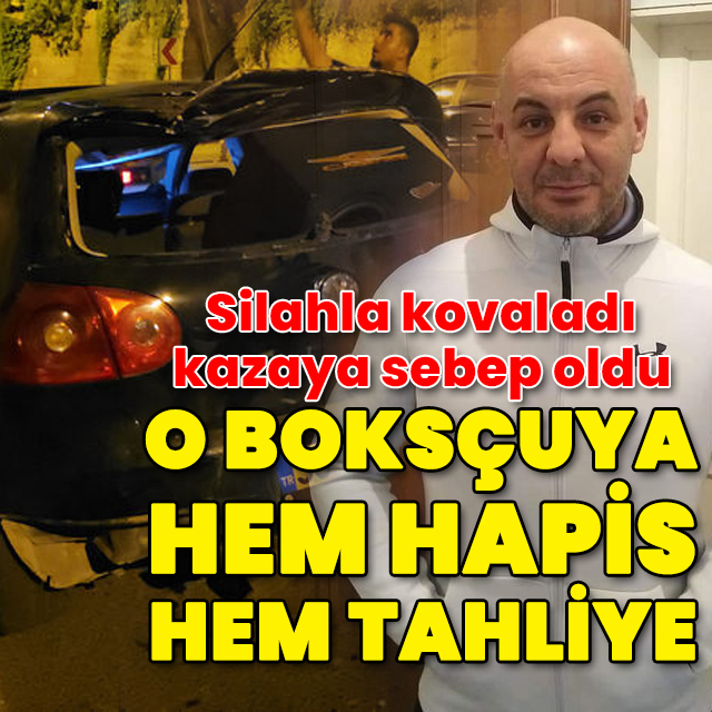 Silahla kovaladı, kazaya yol açtı! Karar çıktı