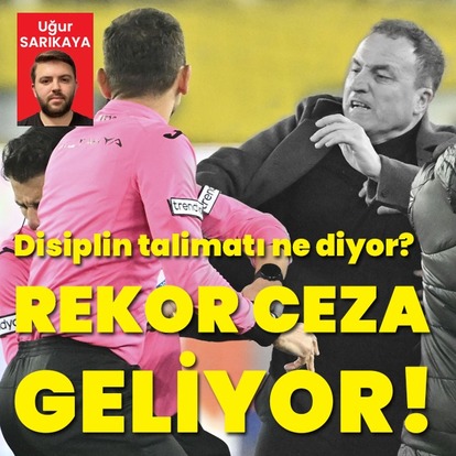 Koca'ya rekor ceza geliyor!