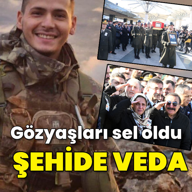 Şehit Teğmen son yolculuğuna uğurlandı