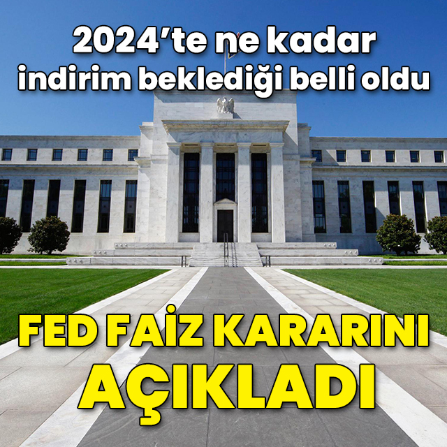 Fed faiz kararını açıkladı