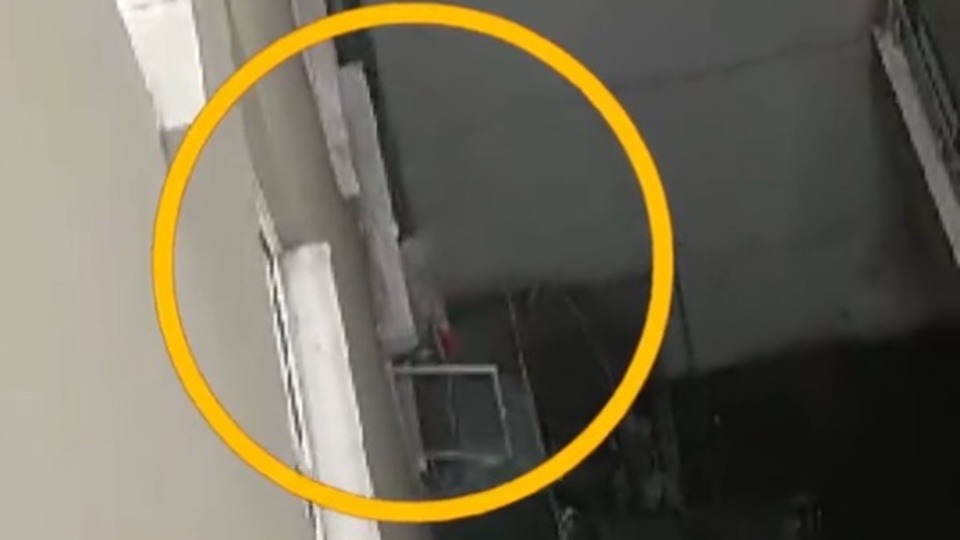 Kadın komşudan dambıllı saldırı